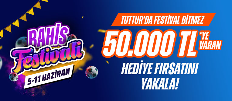 50x BAHİS FESTİVALİ